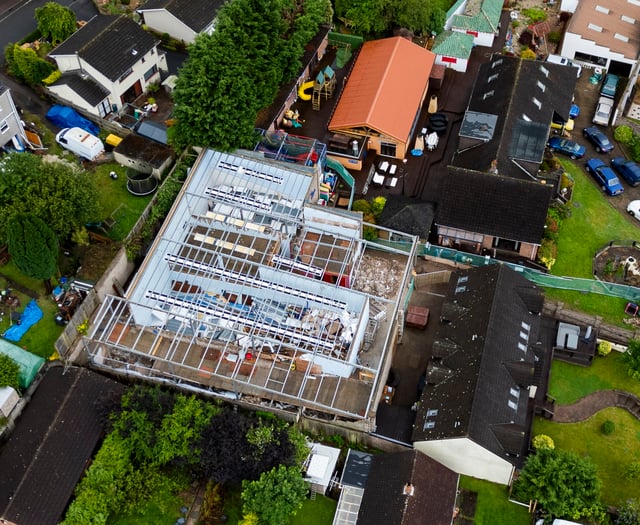 Millionaire's man cave roof stripped by demolition team