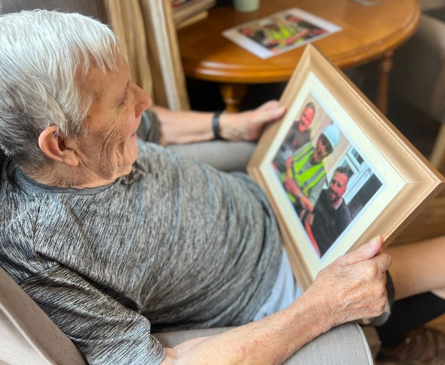 New decking area at car home