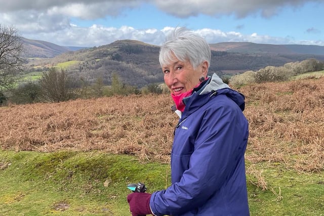  Plas Gunter Mansion volunteer's talk about 170mile fundraising walk