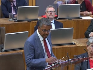 Call for Senedd election as first minister steps aside