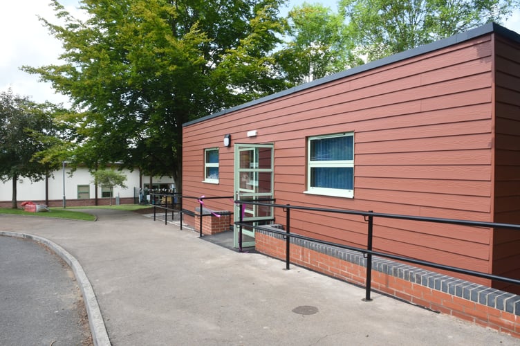 The facility in the grounds of the school