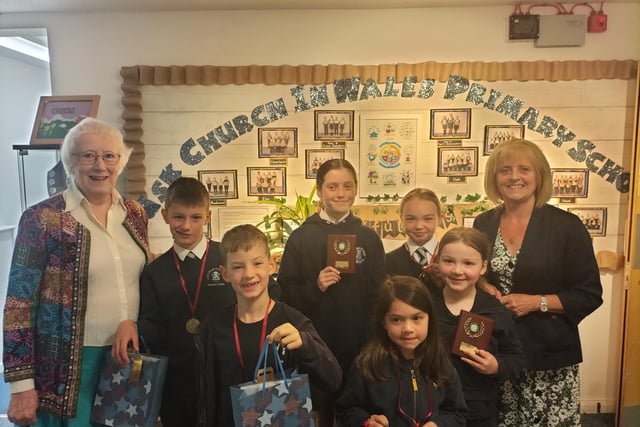  Usk Panto Players sponsor Saron Publishers story writing competition