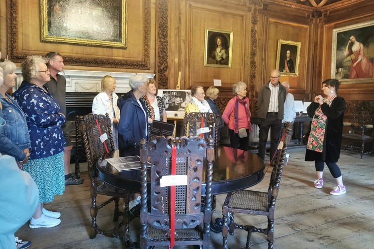 Getting to view the interior