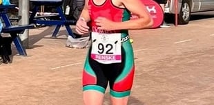 Renske makes a splash with Welsh and British aquathlon medals