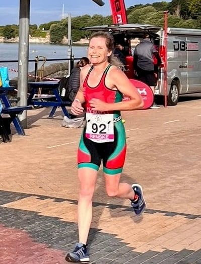 Renske makes a splash with Welsh and British aquathlon medals
