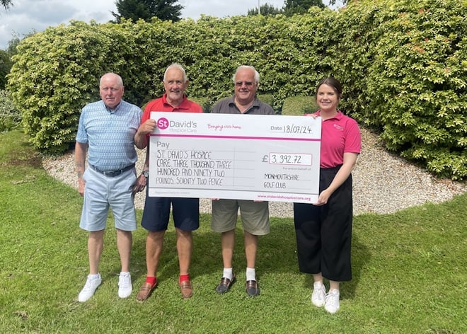 Donating to their chosen charity for 23/24