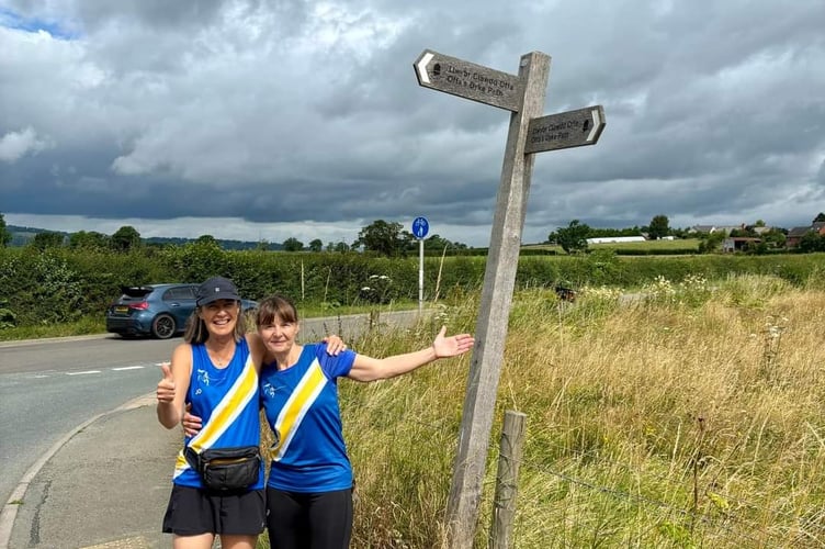 Offa's Dyke runners