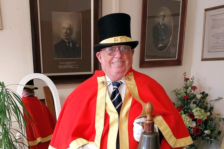 Terry Mullett has been sacked as Hereford town crier