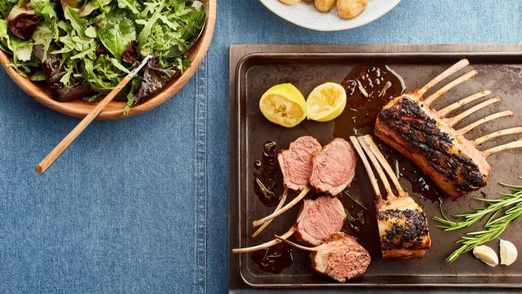 Rack of lamb