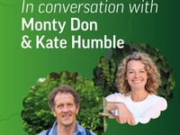 Monty and Kate in conversation at The Blake