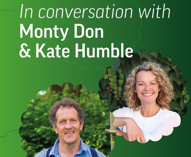 Monty and Kate in conversation at The Blake