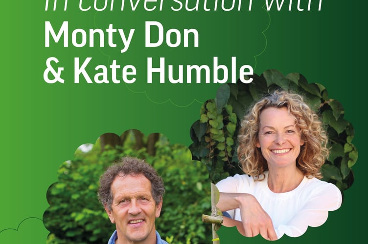 Monty and Kate in conversation