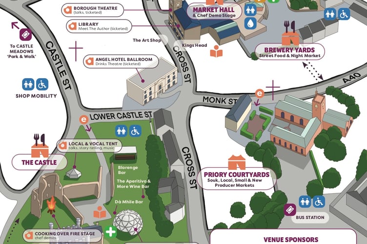 Food Fest venues