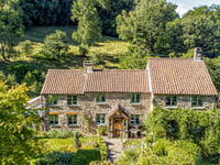 Period cottage for sale is "steeped in history" with 7 acres of land