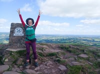 Fiona takes on 100 mile hill walking challenge for cancer charity