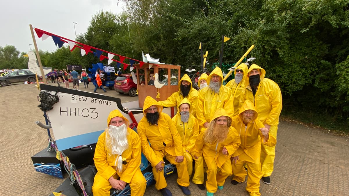 Whatever floats your boat for Monmouth Raft Race paddlers ...