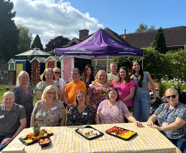 Summer fun picnic for foster families in Abergavenny