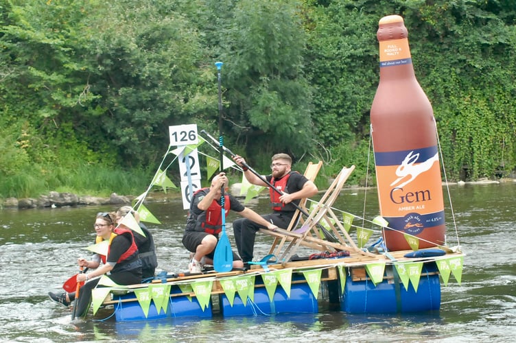 And a bottle of beer came too