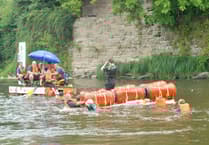 Race for charity at Monmouth raft race