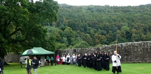 Monks return to Tintern Abbey after five hundred years