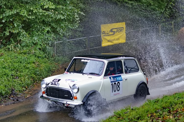 Paul and Jemma Taylor are set too make a splash in the Hills Ford Stages. Photo: Paul Mitchell Photography