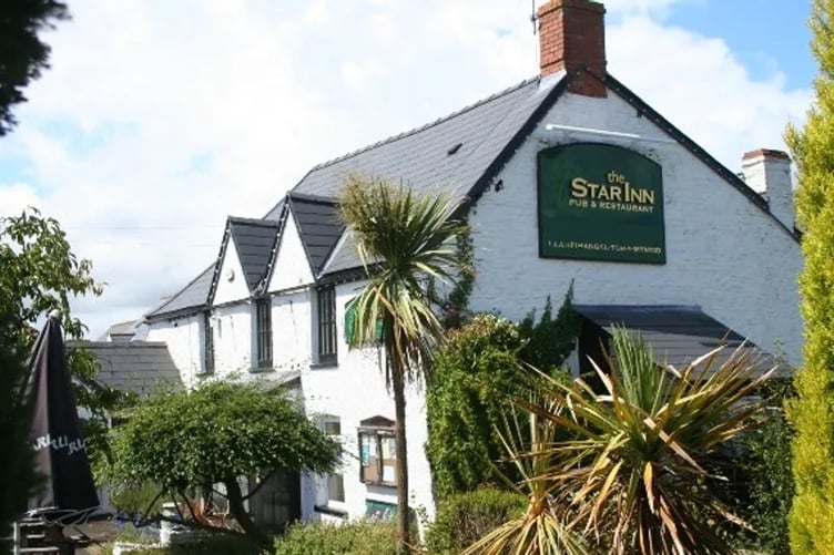 The Star Inn at Llansoy dates back to the 15th Century