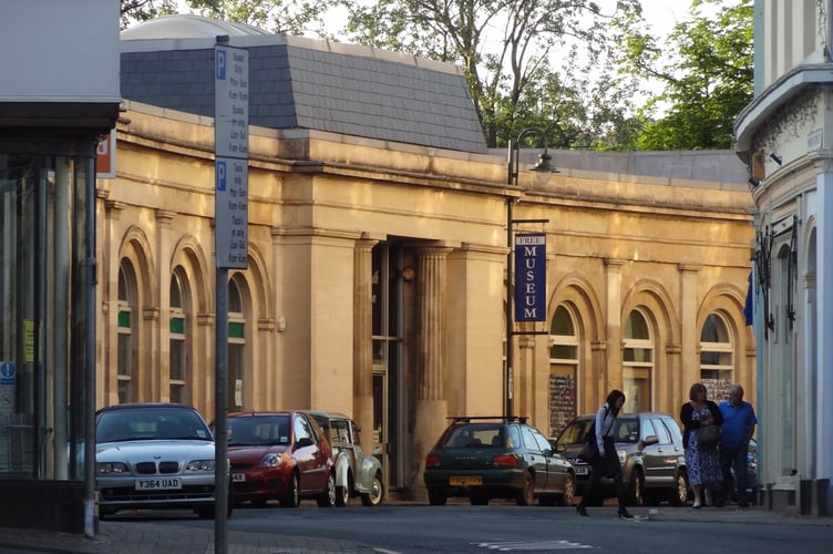 The museum's old home in the market hall