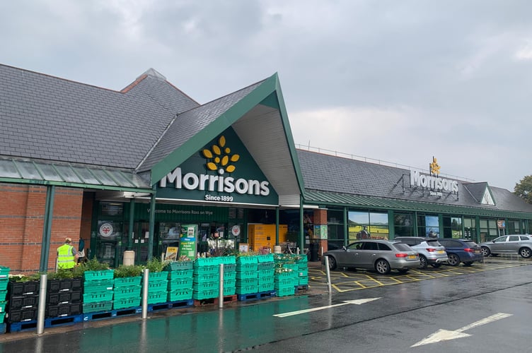 Morrisons in Ross on Wye