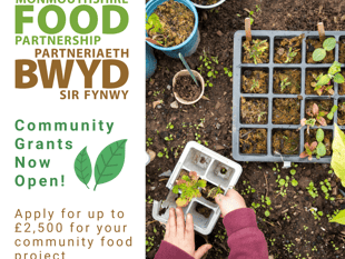 Monmouthshire Food Partnership Grants open