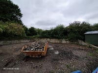 Memorial garden starts to take shape