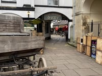 Town becomes a film set again
