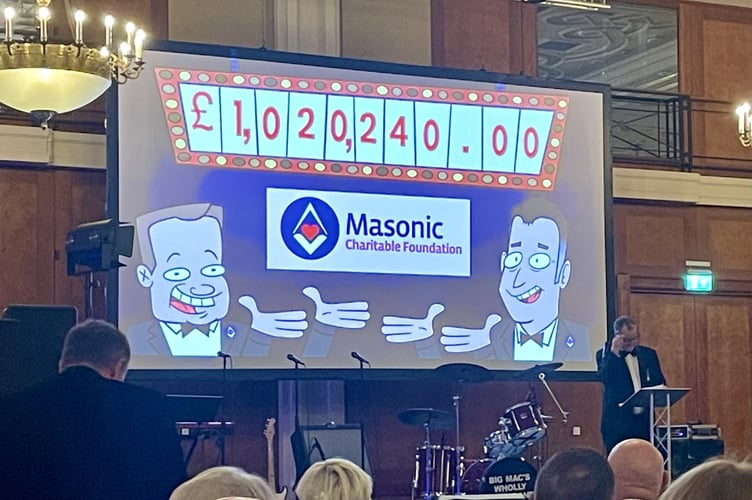 Charity cash from Freeasons