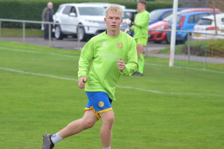 Jack Meredith was named the JD Cymru Welsh Cup first round top player