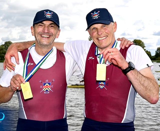 Wye rowers crowned world's third best men's masters squad