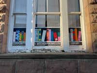 Living Windows at town library