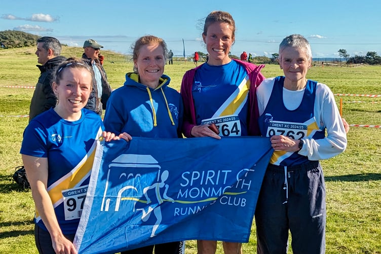 Spirits Ladies impressed at the first Gwent League X-Country race