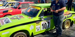 Farmer's Hills Ford rally support honoured ahead of Wyedean Stages