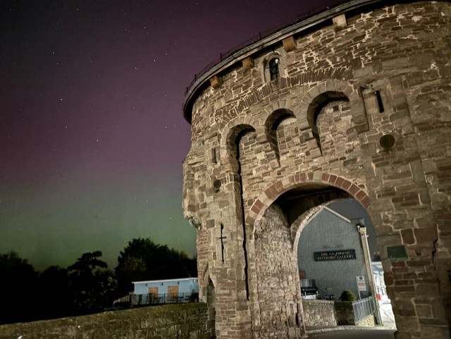 Northern Lights over Monmouth