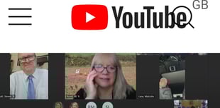Councillor caught at the wheel during zoom