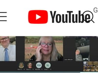 Councillor caught at the wheel during zoom