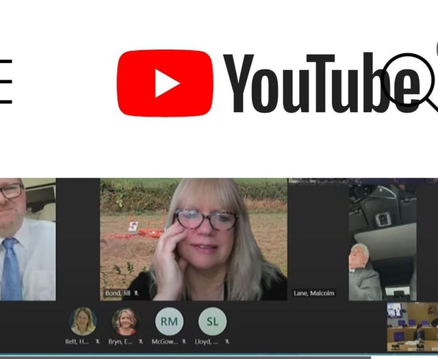 Councillor caught at the wheel during zoom