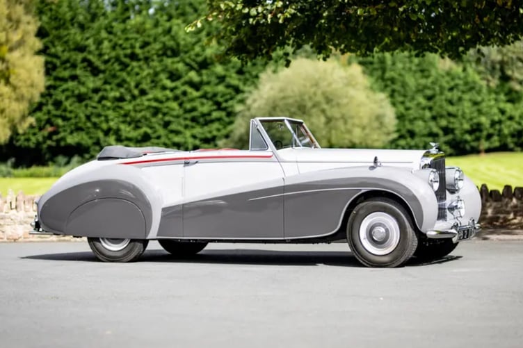 The 1952 Bentley MkVI Drophead Foursome Coupé
