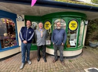 BBC radio presenter and rapper open record store in Monmouth.