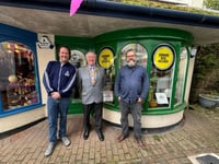 BBC radio presenter and rapper open record store in Monmouth.
