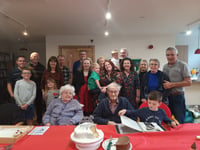 Platinum day for former farming couple