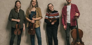 Rare opportunity to hear unique string quartet concert