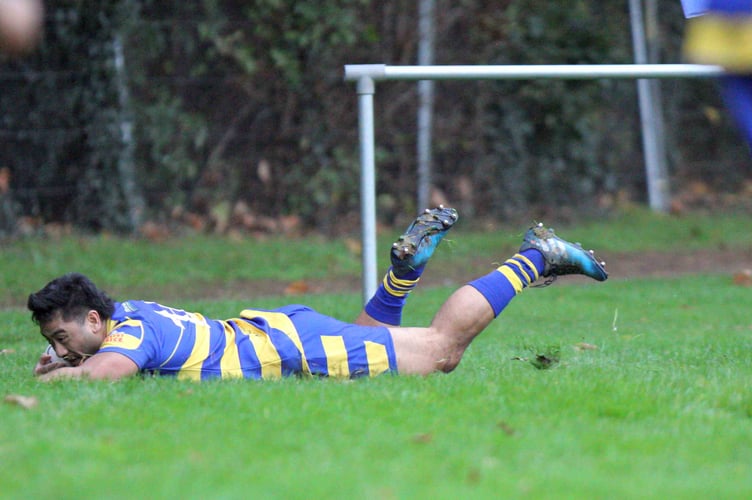 Amosa Nove marked his return with a try