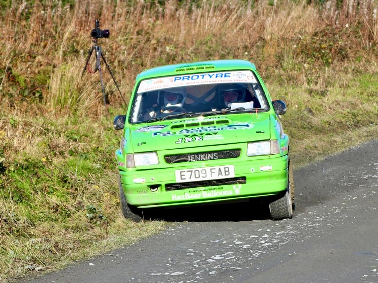 Nigel and Karen Jenkins secured the BTRDA Bronze Star 1400 championship for the second year running with class victory in the Visit Conway Cambrian Rally