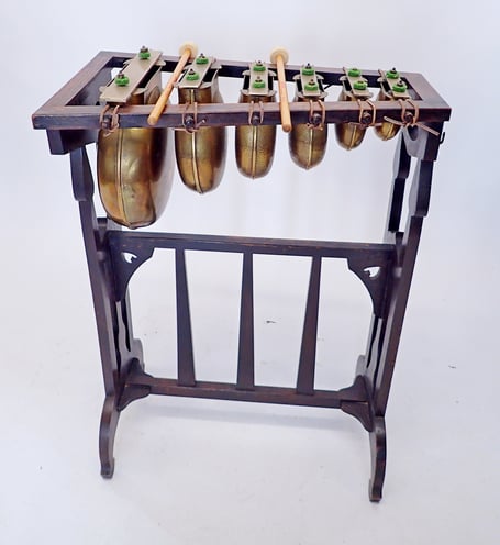 Edwardian Glockenspiel on Stand