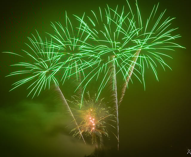 WATCH: Blaenavon Blues FC host epic firework display!